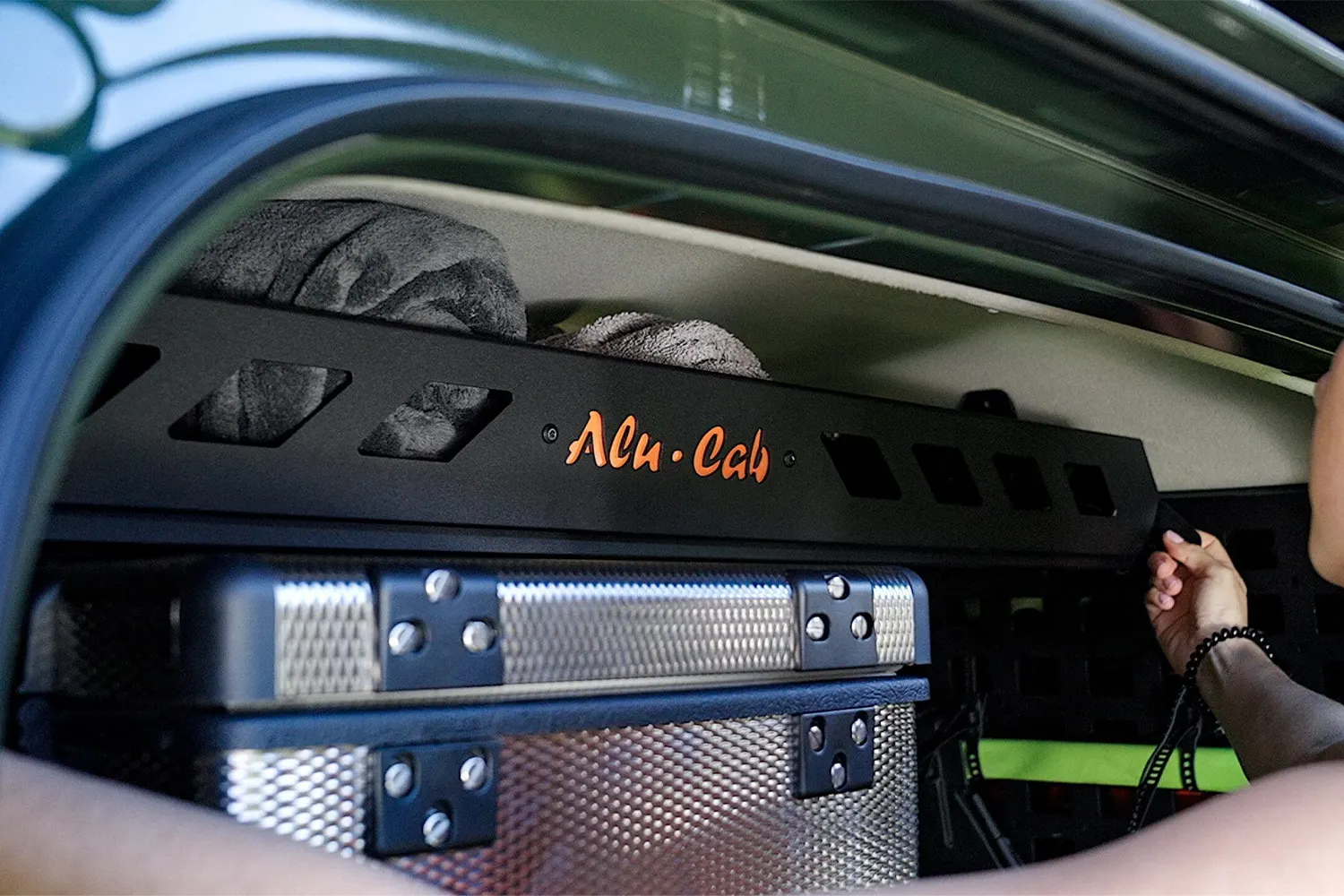 Alu-Cab Jimny In-Cabin Cargo Rack