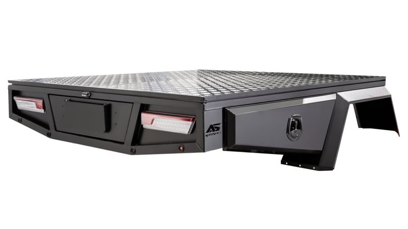 Autospec Dual cab tray with trundle 1700