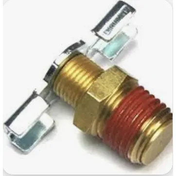 Boss 1/4 Drain Cock for Air Tank