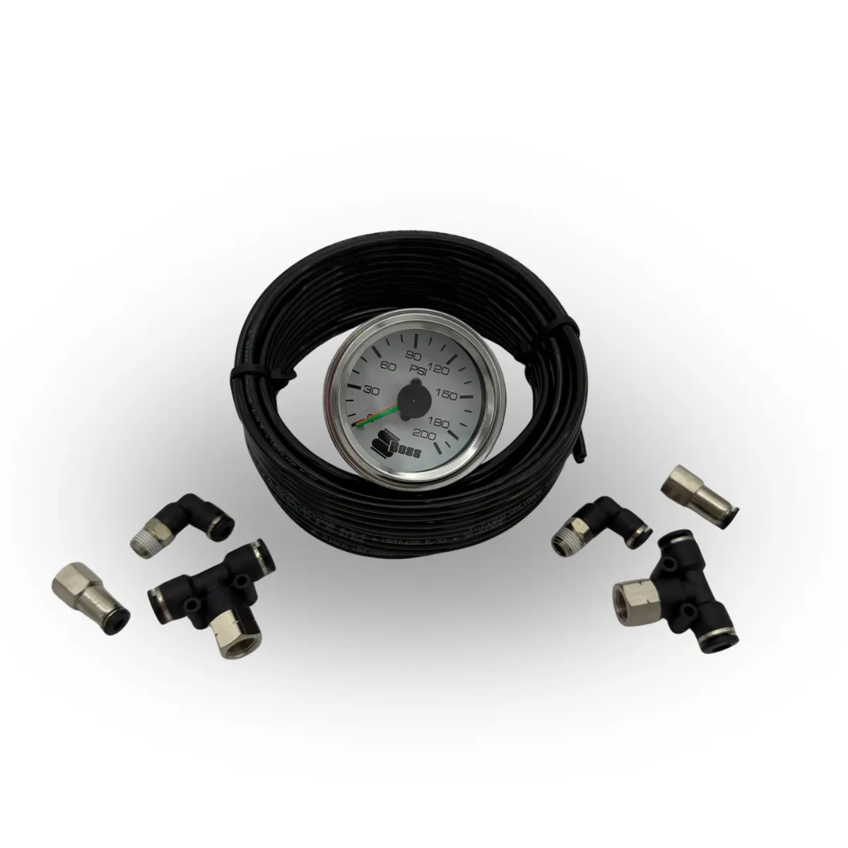 Boss Air Suspension Gauge Line Kit