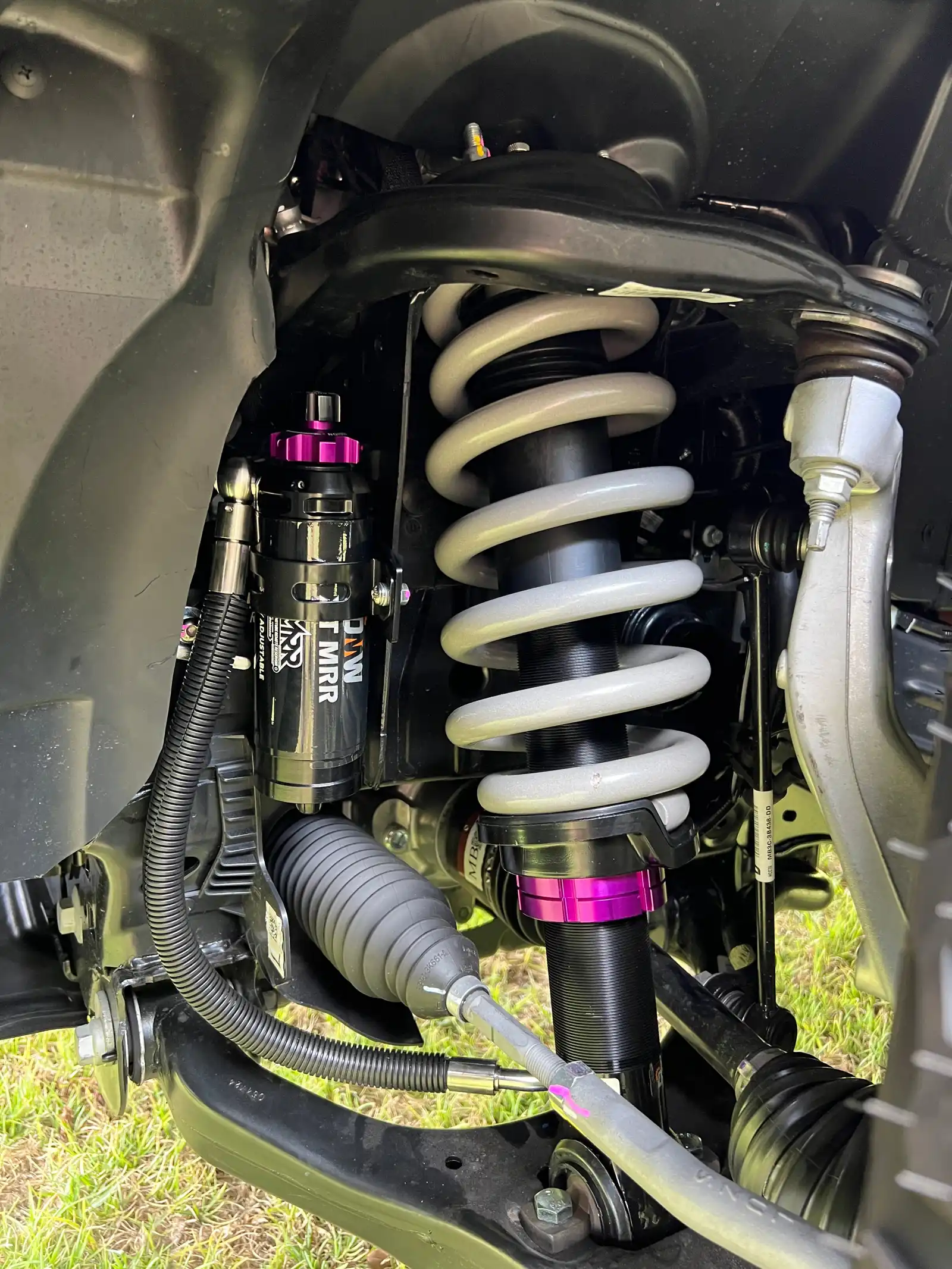 DMW front struts and springs (DMW suspension and handling package)