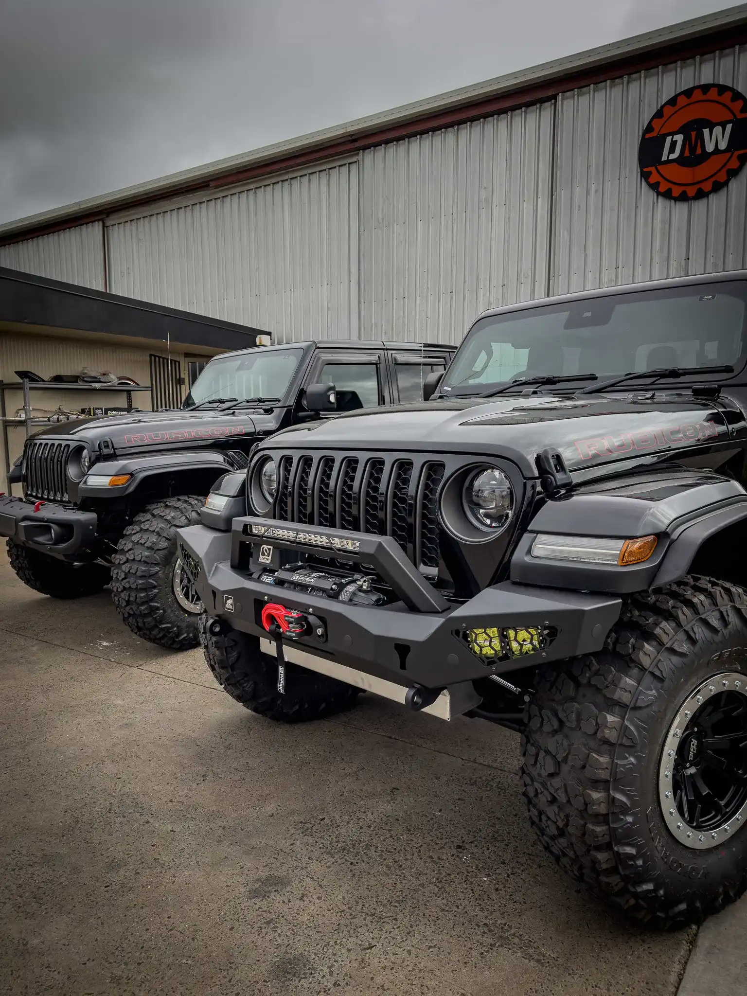 Jeep Gladiator with a DMW 3,950 kg GVM upgrade