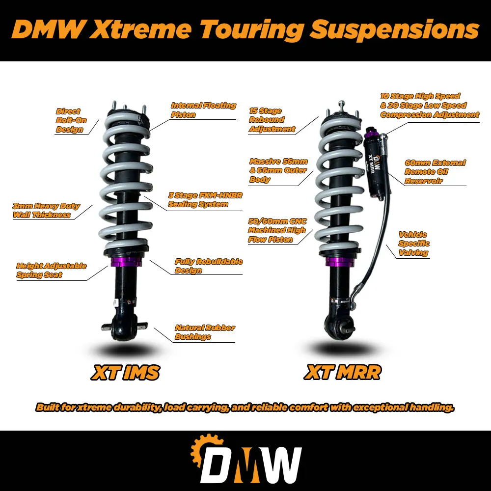 DMW XT IMS or XT MRR front shocks