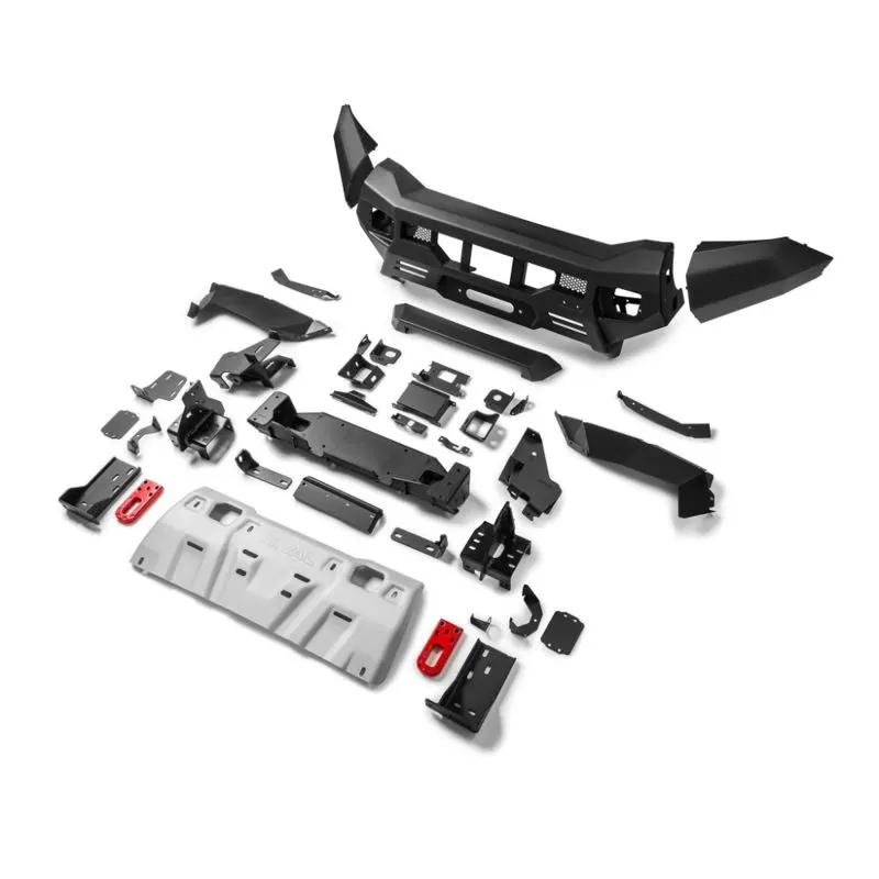 Rival aluminium front bar, no lights, VW Amarok
