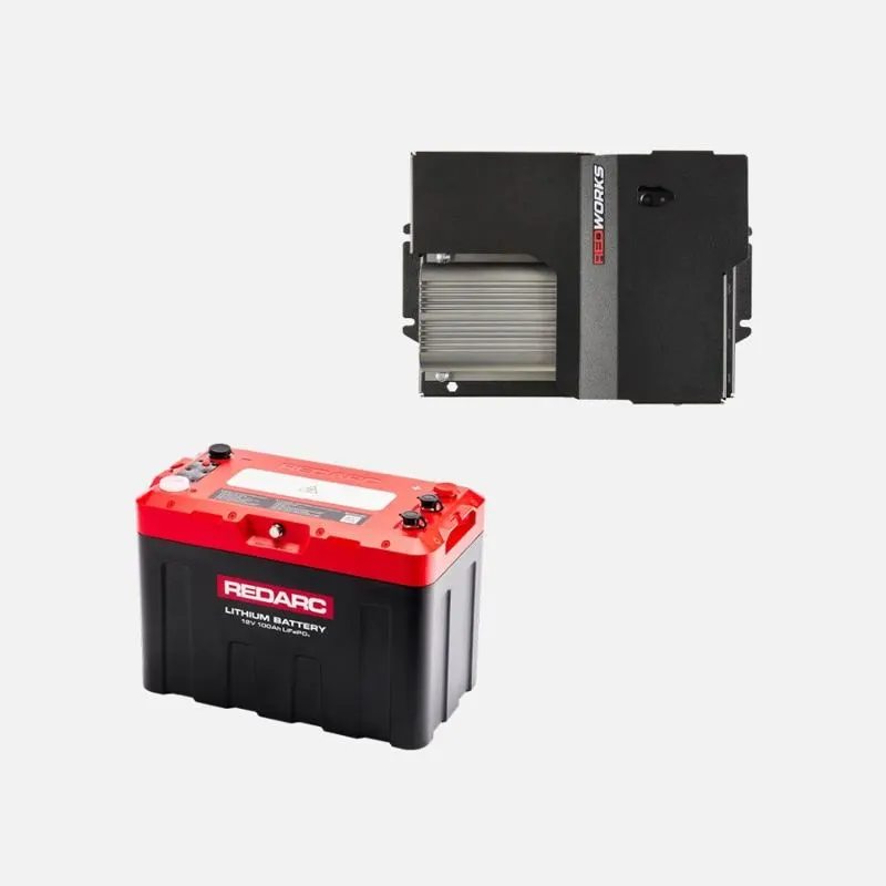 REDARC REDWorks Scout40 and 100Ah Icon battery bundle