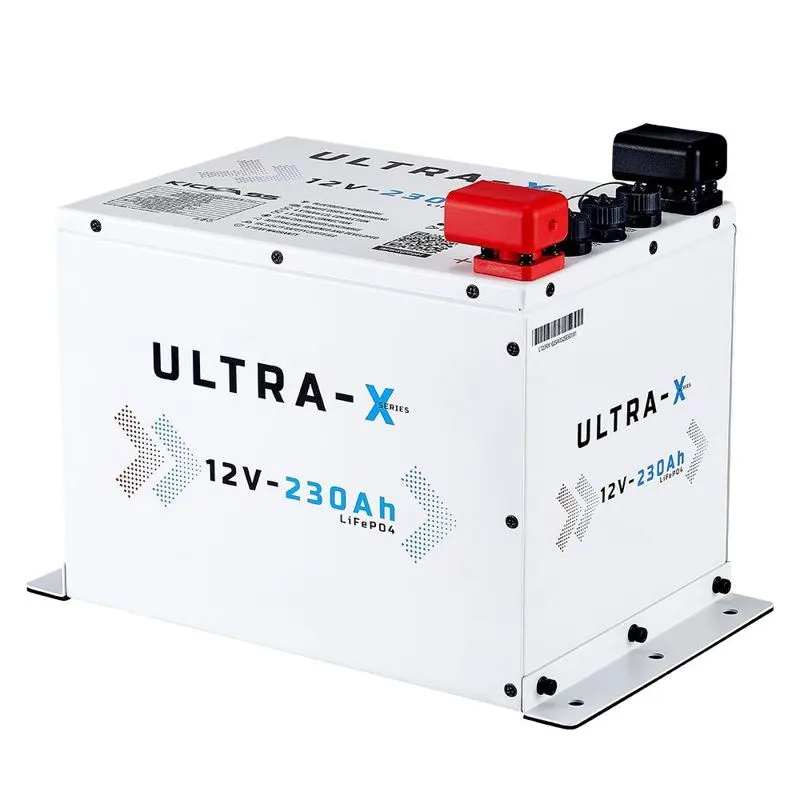 KickAss Ultra-X 230Ah compact lithium, Arctic White