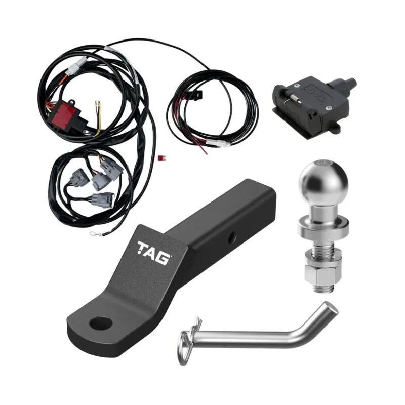 TAG Tow ball mount and direct fit wiring harness kit, Toyota HiLux N80 (10/2015 on)