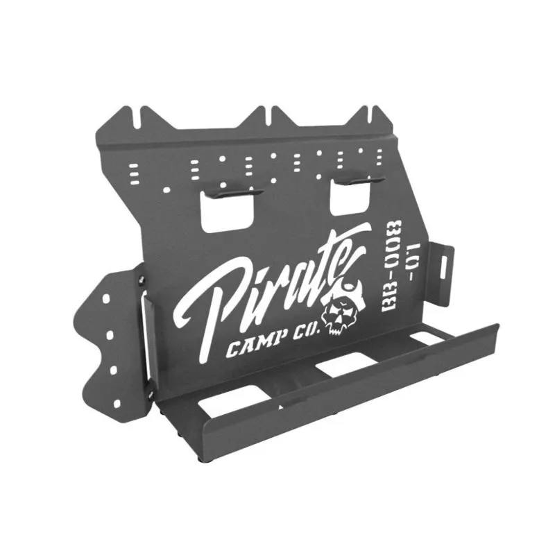 Pirate Camp Co cargo bay lithium battery mount, Jimny