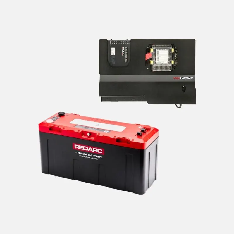 REDARC REDWorks Nomad50 and 200Ah Icon battery bundle