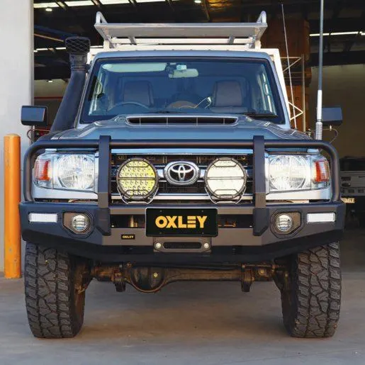 Oxley bull bar (bar only), Toyota LandCruiser 70 single cab