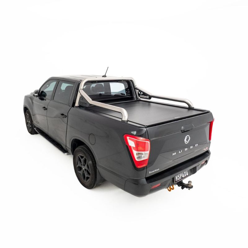 HSP Roll R Cover electric roller cover, SsangYong / KGM Musso long bed (suits genuine extended sports bar)