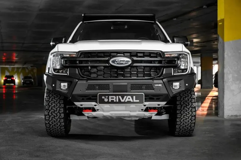 Rival aluminium front bar, no lights, Ford Ranger and Everest Next Gen (2D.1814 version)