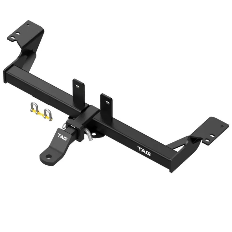 TAG Heavy duty towbar, Toyota Prado 150 with spare on back door (11/2009 to 06/2024)