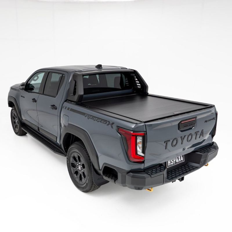 HSP Roll R Cover electric roller cover, Toyota HiLux SR5 and Rugged X (suits a-frame sports bar and Rugged X sports bar)