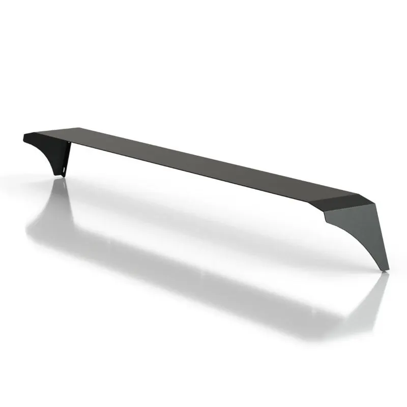 Autospec one piece spoiler for American trucks, matte black