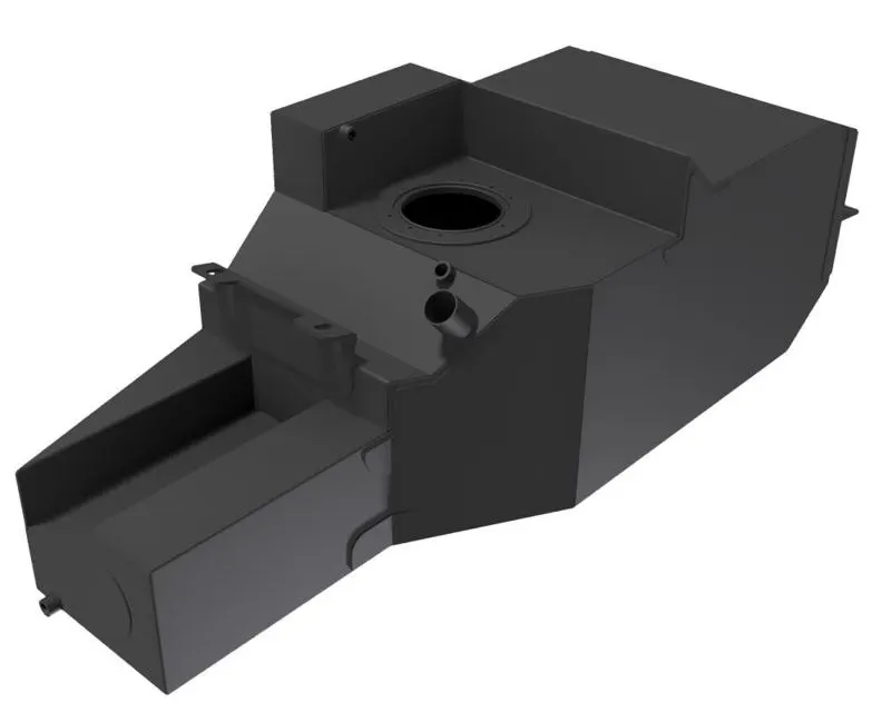 Brown Davis 90L auxiliary sub tank, Patrol GU Y61 with 50 mm body lift