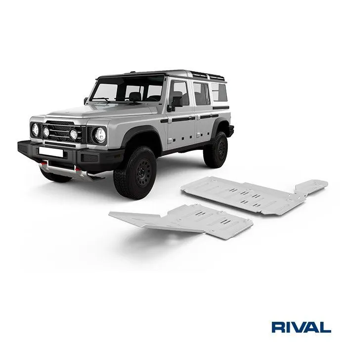 Rival aluminium underbody kit (engine, gearbox, fuel tank), Ineos Grenadier