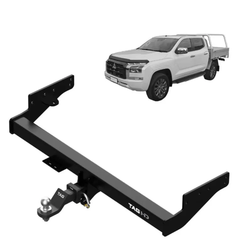 TAG Heavy duty towbar, Mitsubishi Triton MV (2024 on) and Nissan Navara D27 (2026 on) cab chassis