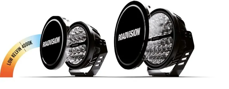 RoadVision Stealth Pro Low Kelvin 9 inch LED driving light