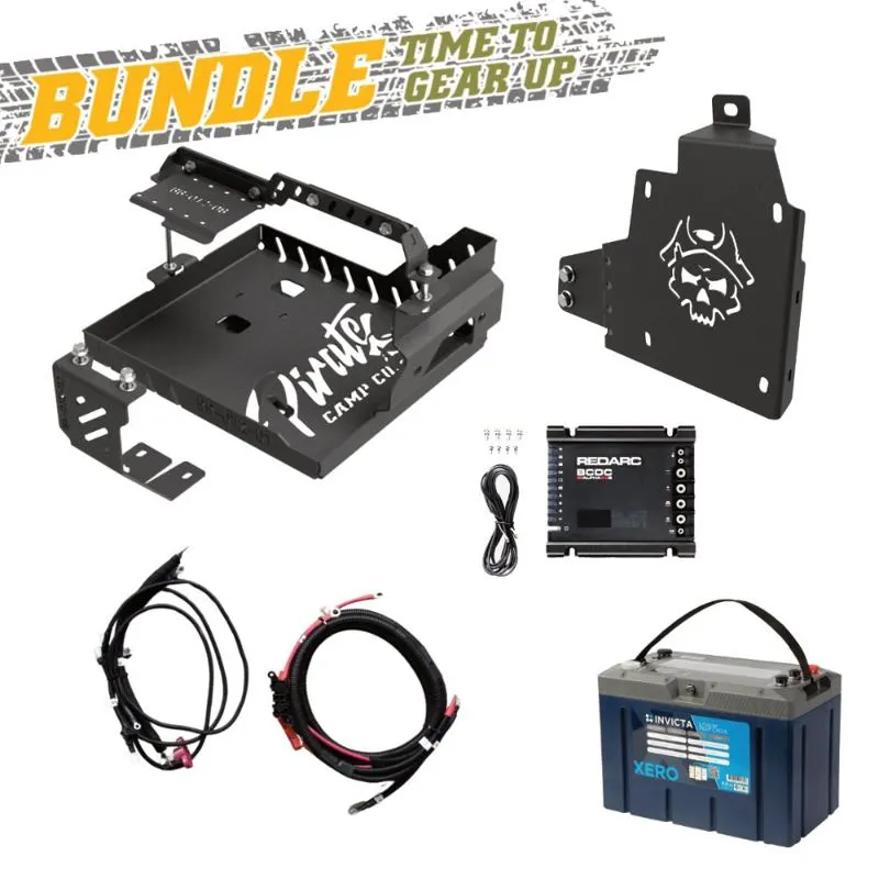 Pirate Camp Co Ultimate Dual Battery Kit, Prado 250