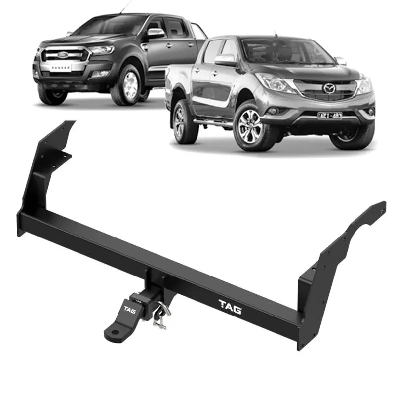 TAG Heavy duty towbar, Ford Ranger PX (09/2011 to 05/2022) and Mazda BT-50 (11/2011 to 10/2020), styleside