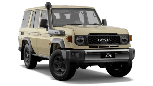 Toyota LandCruiser 76 Series Wagon (2023+) with Outback Armour suspension