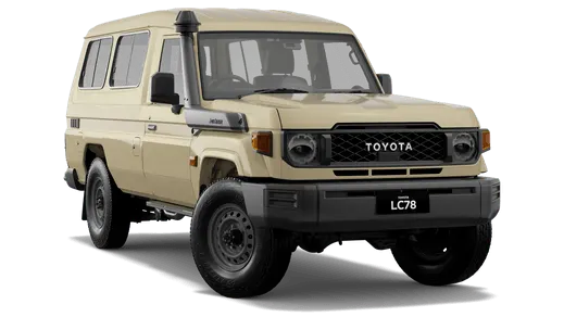 Toyota LandCruiser 78 Series Troop Carrier (2023+) with Outback Armour suspension