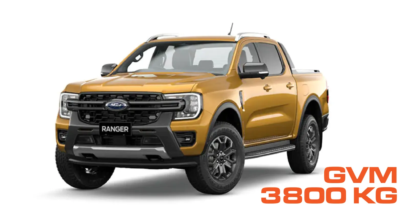 Ford Ranger PY (2022+) 4cyl Diesel GVM Upgrade (3,800kg)
