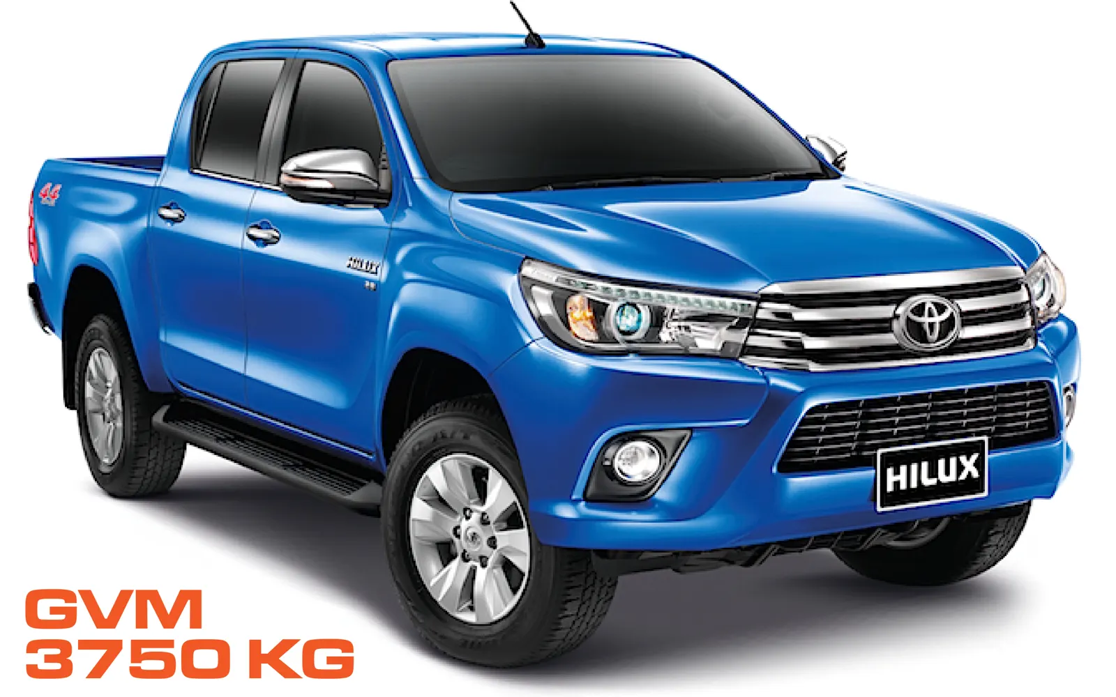 Toyota Hilux Gen 8 (N80) 2015 - 11/2025 GVM Upgrade (3,750kg)