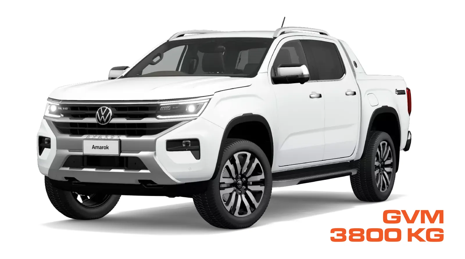 Volkswagen Amarok NF (2023+) 4cyl GVM Upgrade (3,800kg)