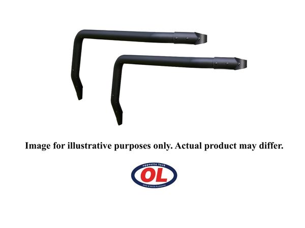Opposite Lock Side rails, Toyota LandCruiser 200