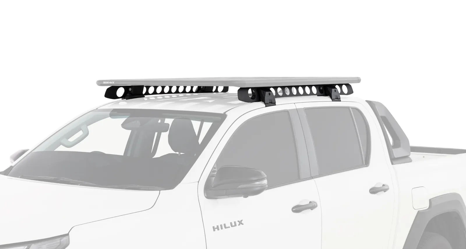Rhino-Rack Non-Invasive Backbone fitted to a vehicle