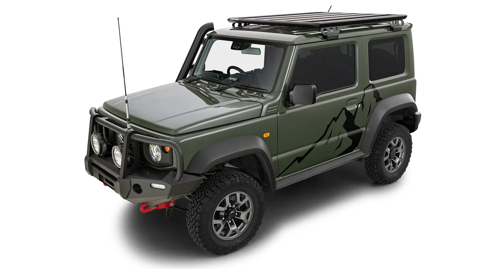 Rhino-Rack Overlanding Kit fitted to a vehicle