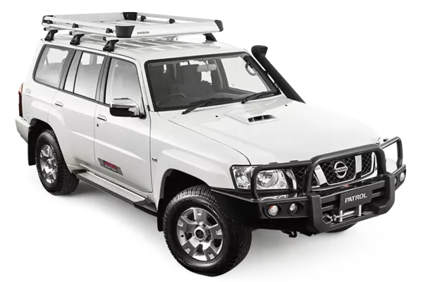 Nissan Patrol Y61 wagon with Tough Dog GVM upgrade