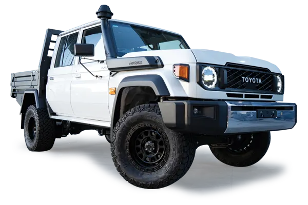 Toyota LandCruiser 79 Series with Tough Dog GVM upgrade