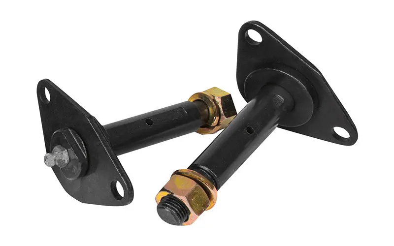 Greasable rear spring pins