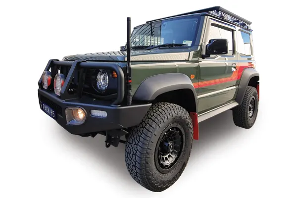Suzuki Jimny JB74 with Tough Dog GVM upgrade