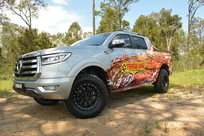 GWM Cannon / P-Series, excluding Cannon Alpha (2019 on) with Tough Dog suspension