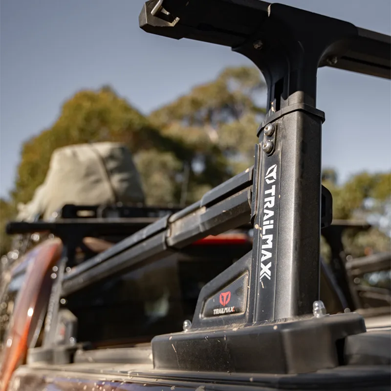 TrailMax tub rack on a ute with roller shutter