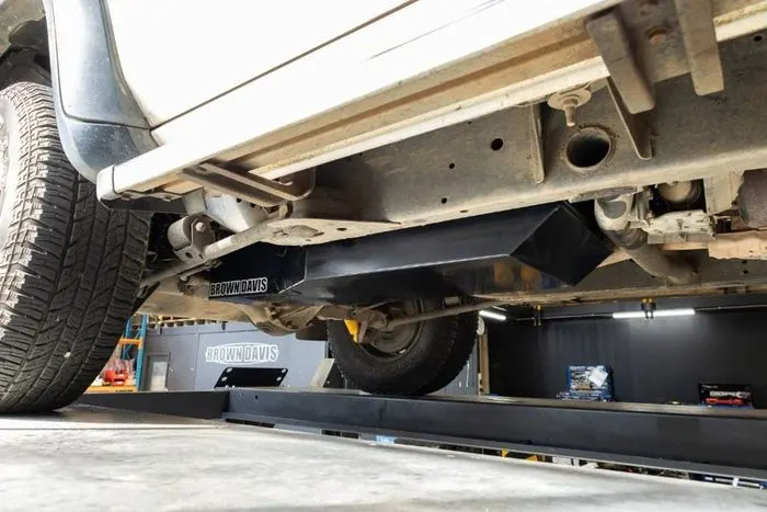 Brown Davis 80L front sub-tank replacement, Patrol GU
