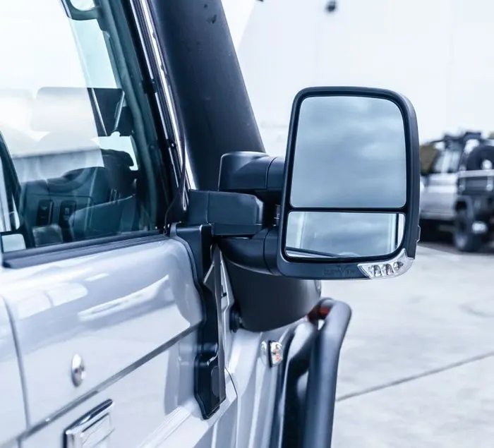 Clearview Next Gen towing mirrors, LandCruiser 70 MY24