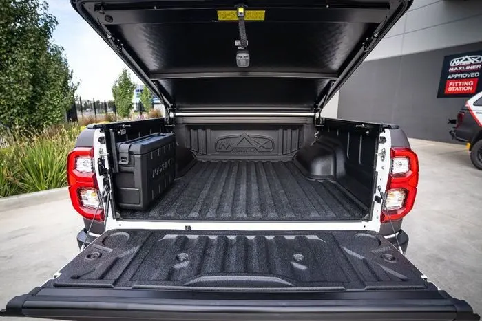 Maxliner 5 piece tub liner fitted in a dual cab ute tub