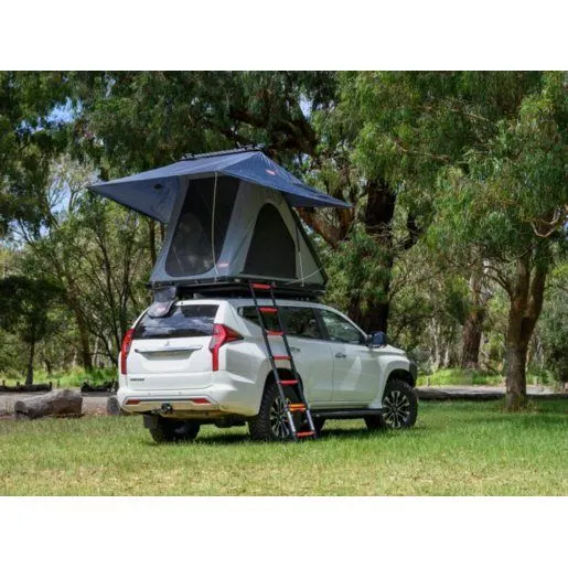 Raxar rooftop tent, front entry