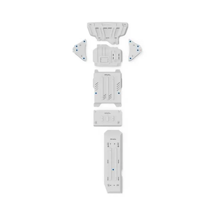 Rival 6 plate aluminium underbody kit