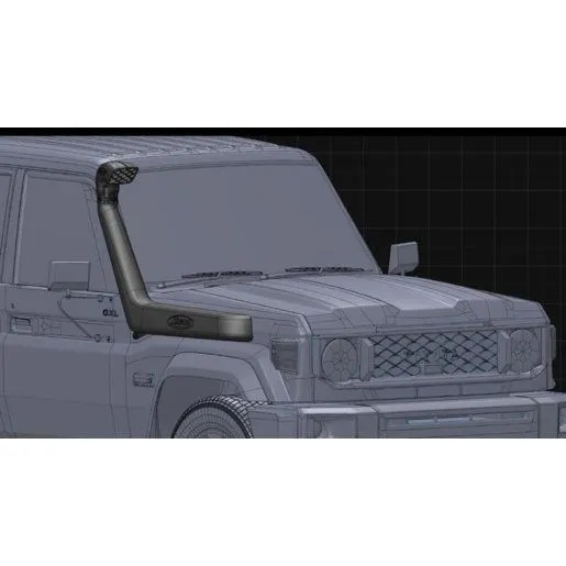 Safari V-Spec snorkel
