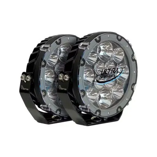 Ultra Vision Raptor 7 inch 70W driving lights, pair (4000K)