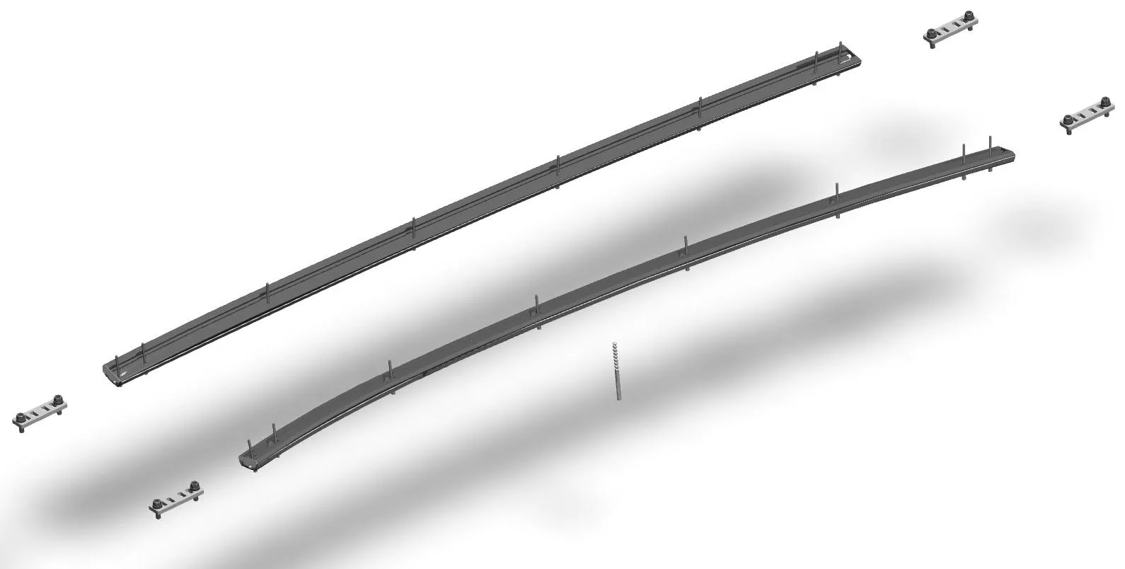 Yakima Track Mount and LockNLoad Track Kit product photo
